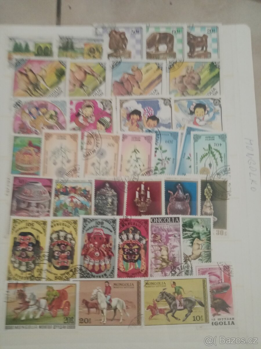 Poštovní známky 3 - 10