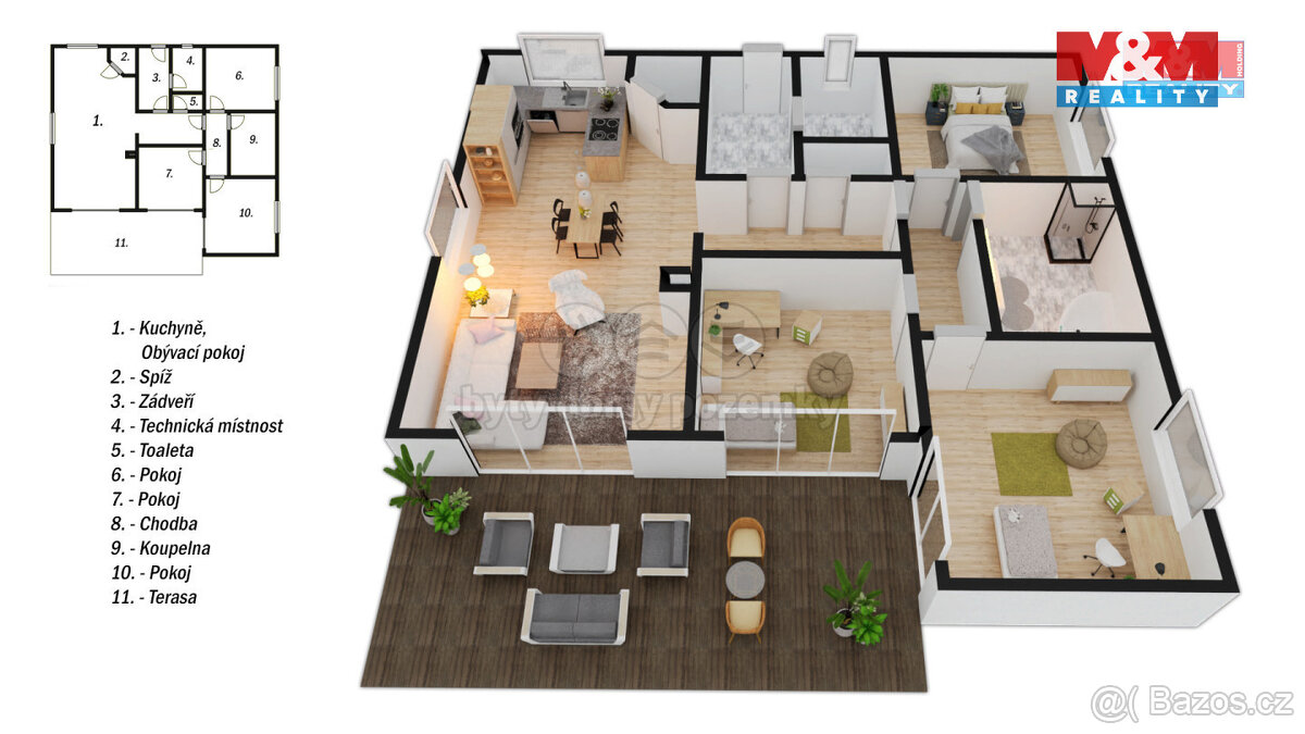 Prodej pozemku k bydlení, 1156 m², Studeněves - 10