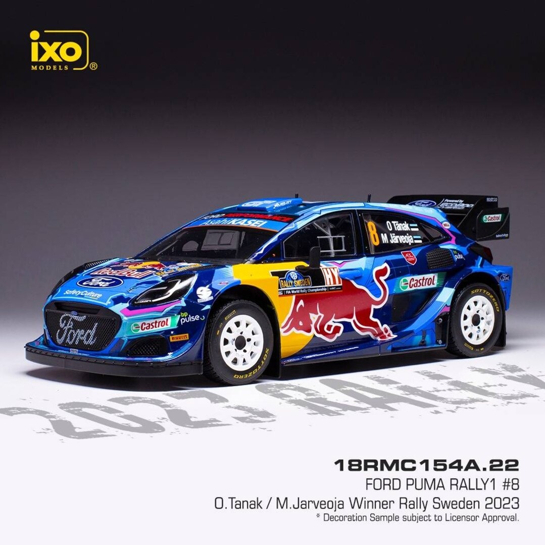 Modely Ford Puma Rally1 1:18 IXO - 10