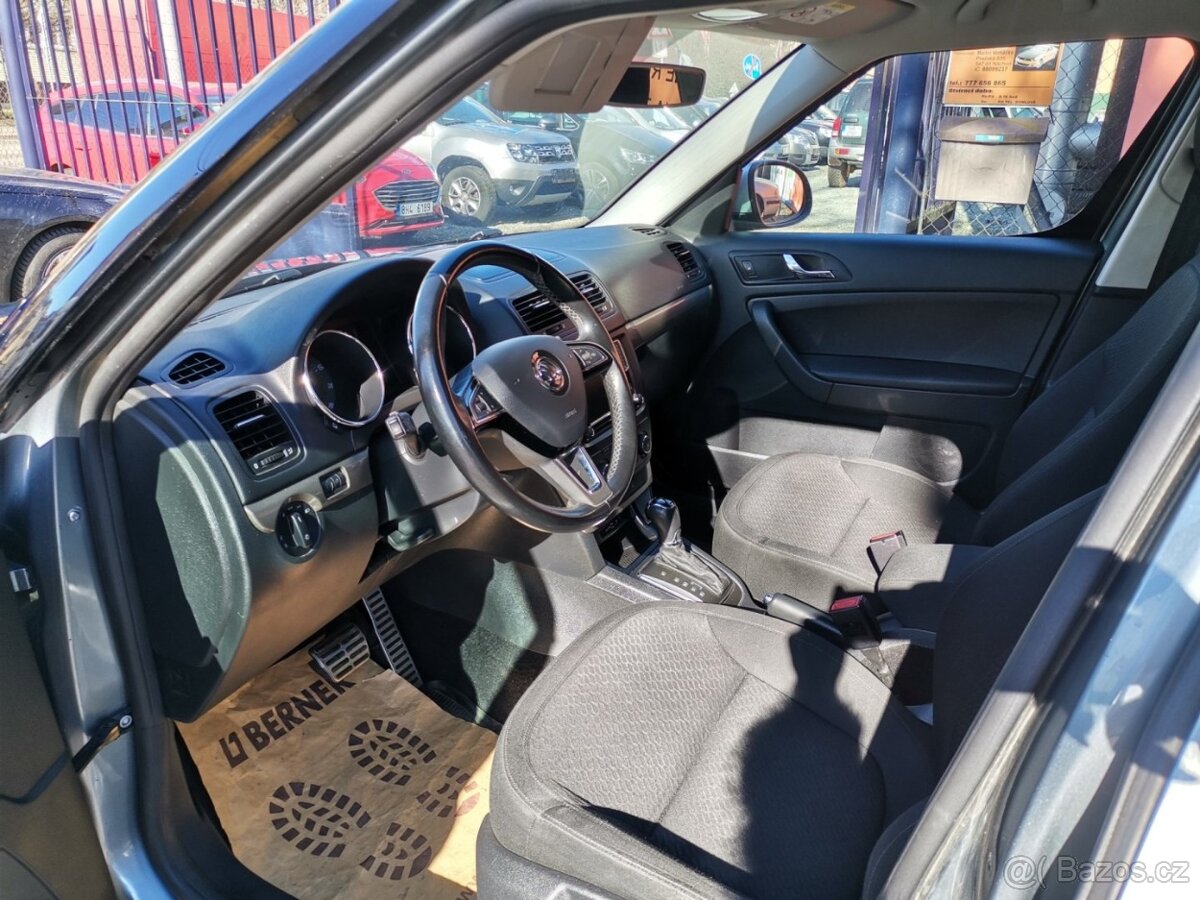 Škoda Yeti 1.4TSi 92kw DSG XEN PDC Tažné - 10