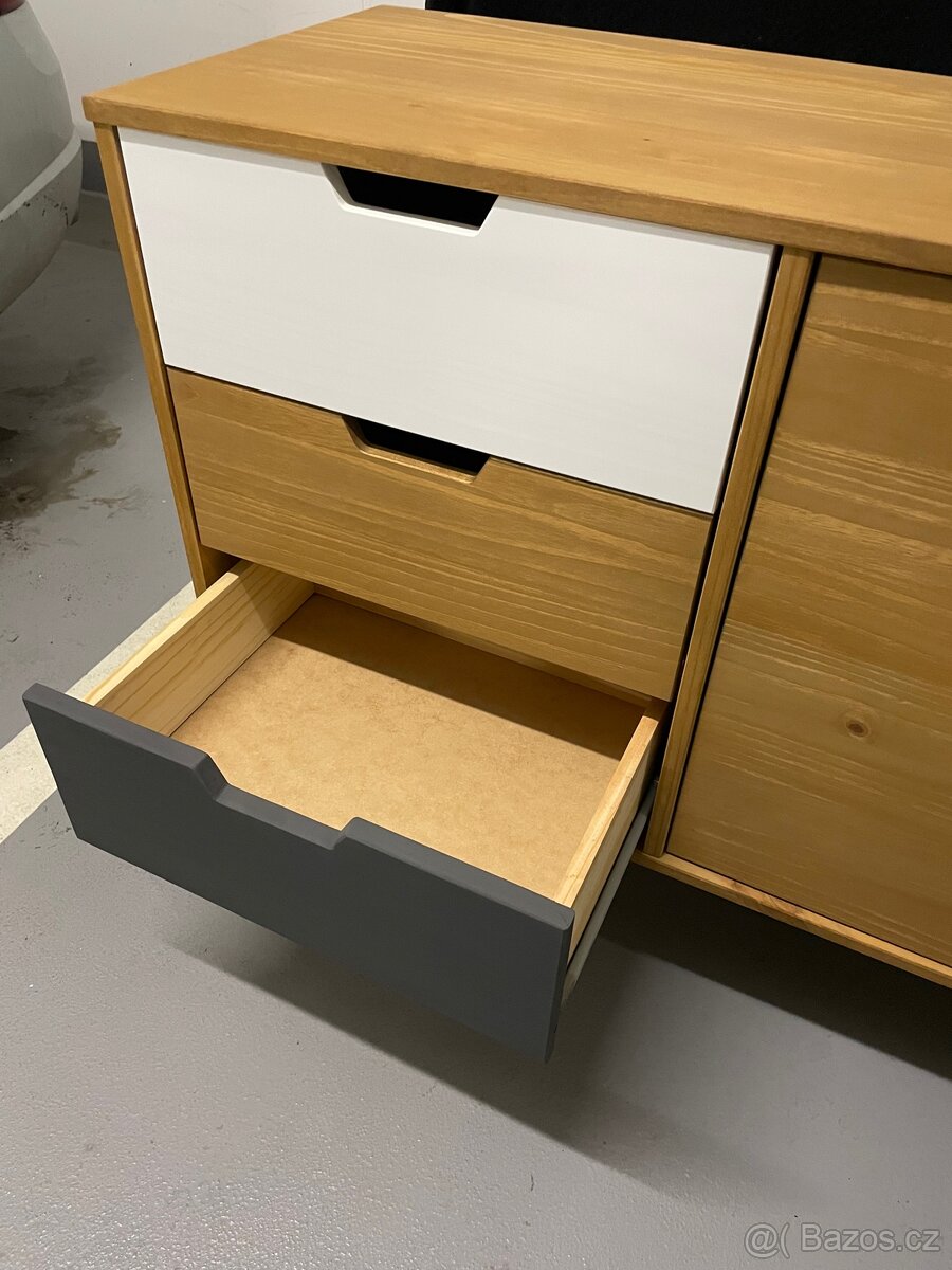 Komoda z borovicového dřeva Cusco - 10