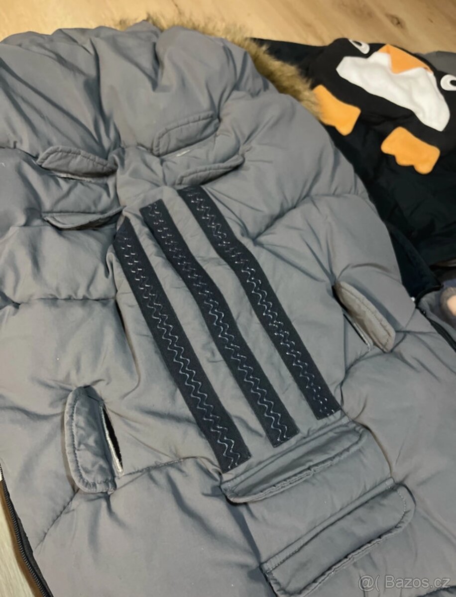 Dětský péřový fusak VOKSI do kočárku - 10