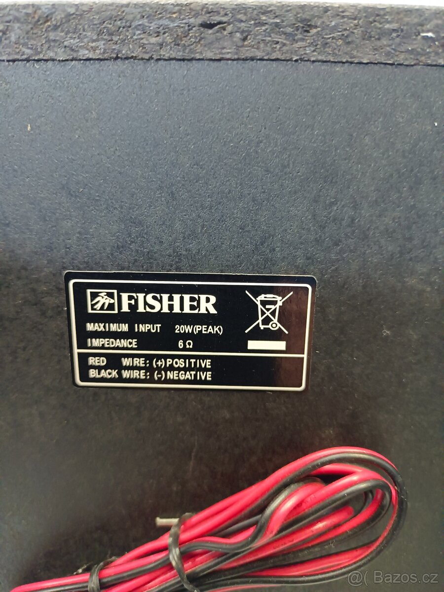 FISHER věž DSC-UB01, rádio-CD-USB - 10