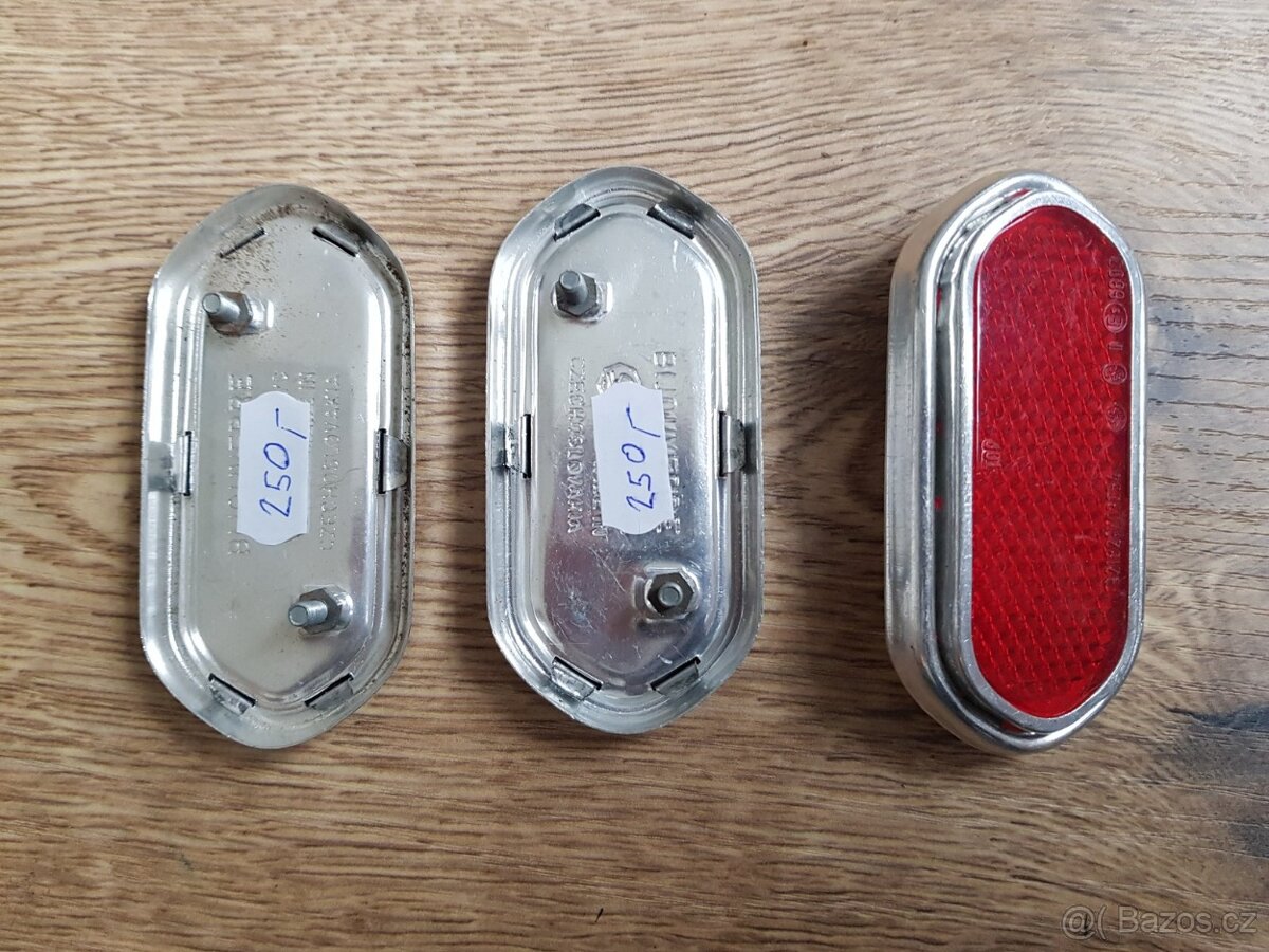 Jawa, Tatra, Praga Škoda - svetla odrazky - 10