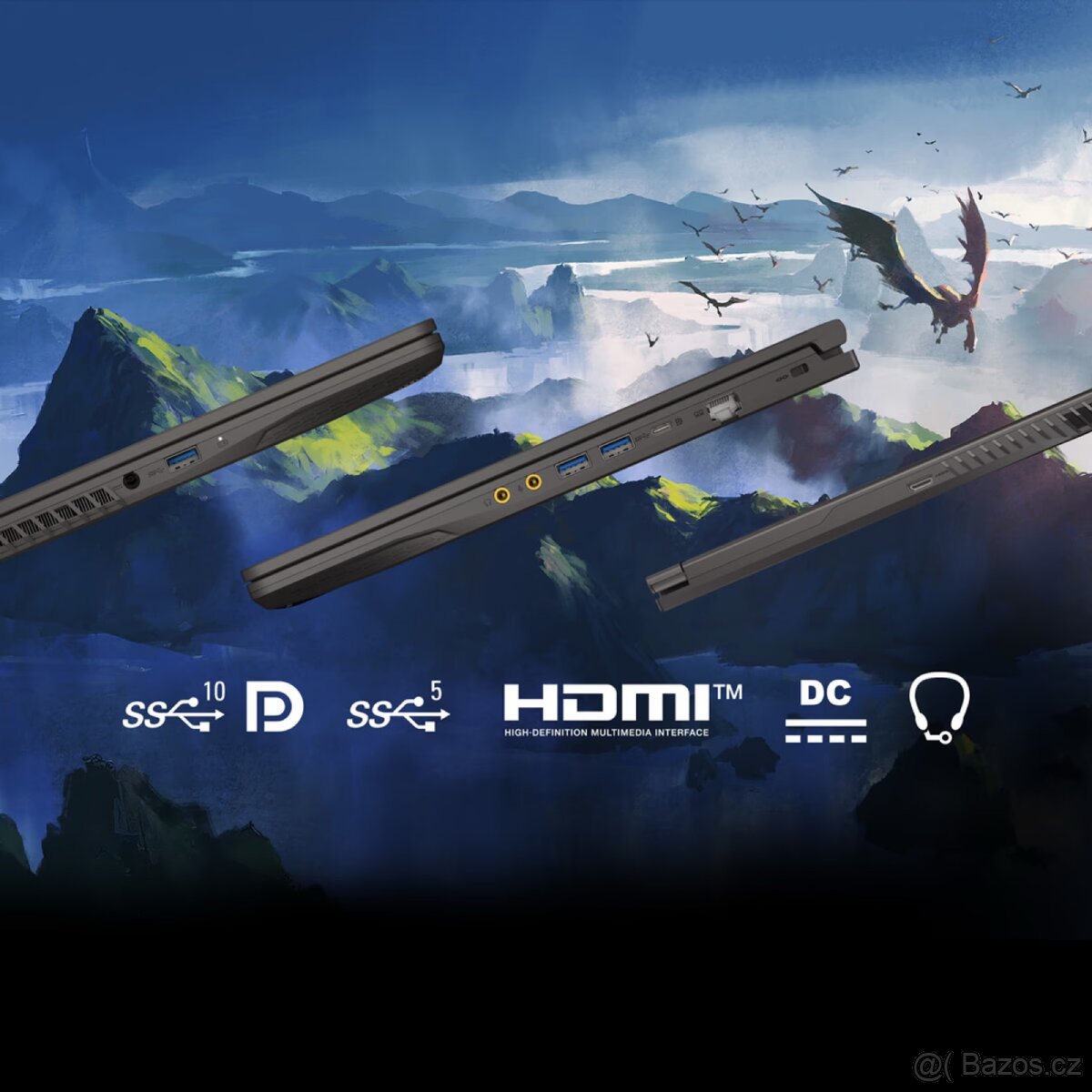 Prodám herní notebook MSI Thin 15 B12UCX. - 10