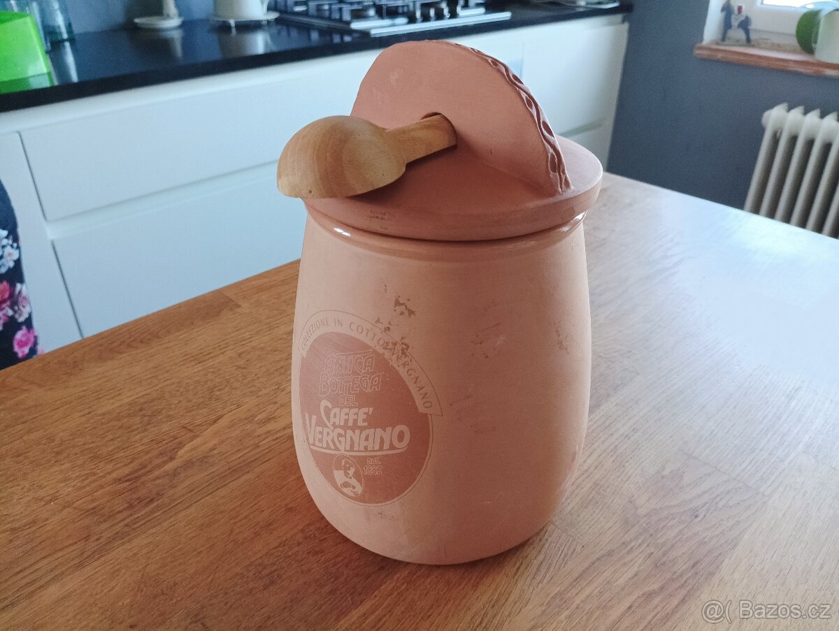 KERAMICKÁ DÓZA NA KÁVU ITÁLIE - 10