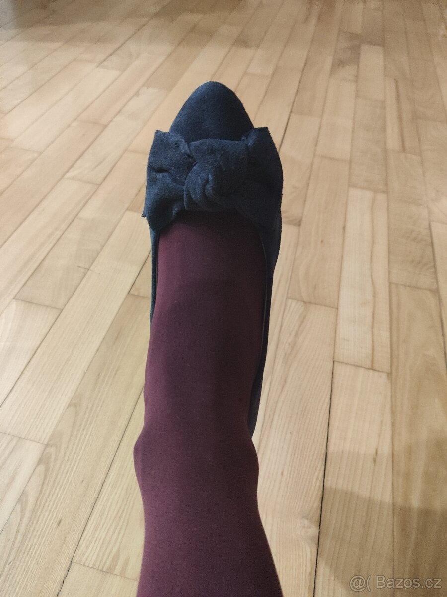 Dámské semišové lodičky Minozzi Milano - 10