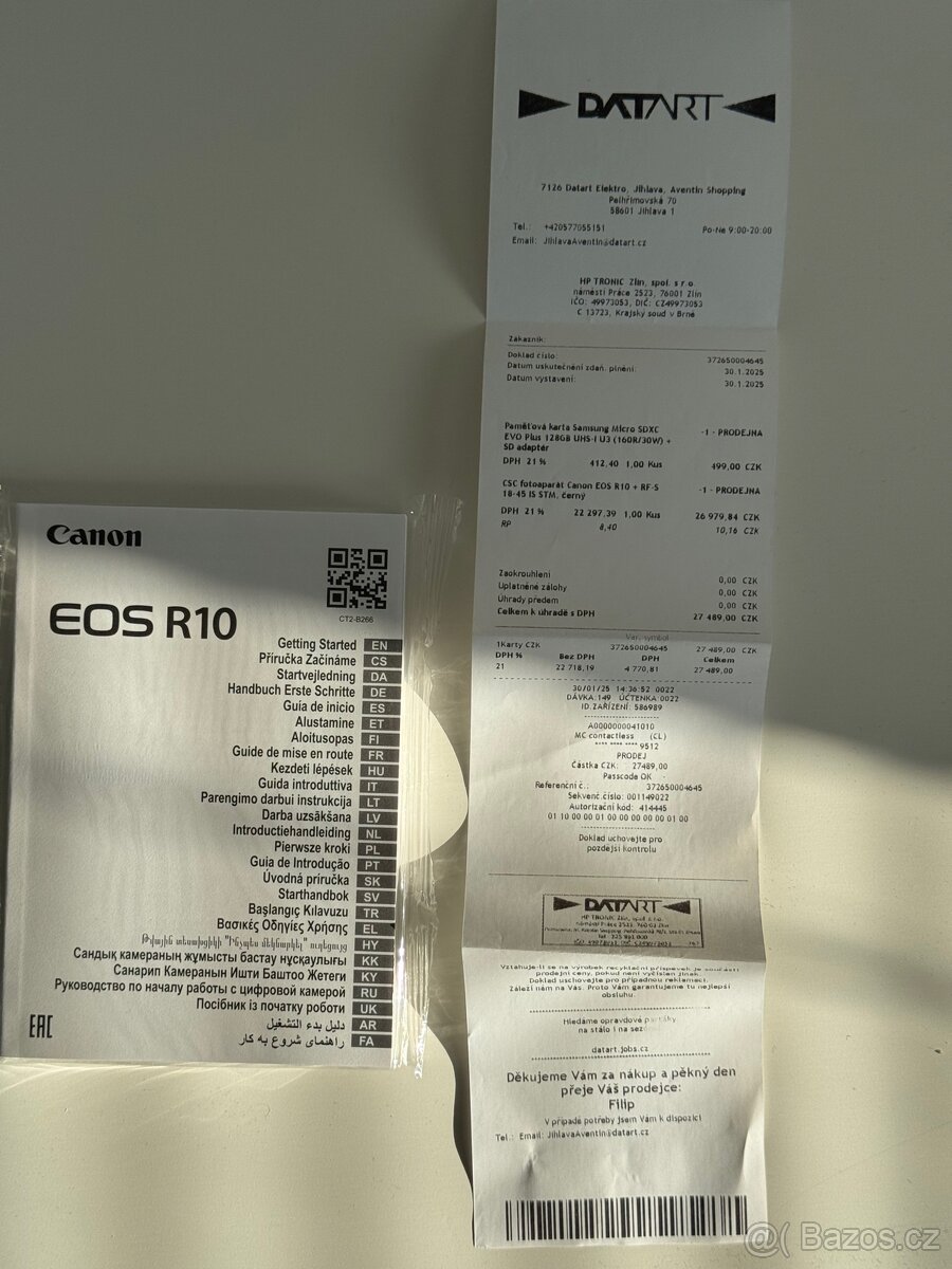 Canon R10 + objektiv 18-45 - v záruce - 10