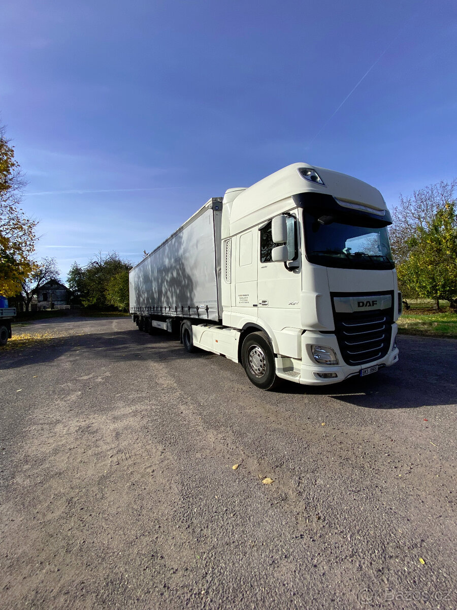 tahač DAF XF-480 FT+návěs Krone SD Profiliner - 10