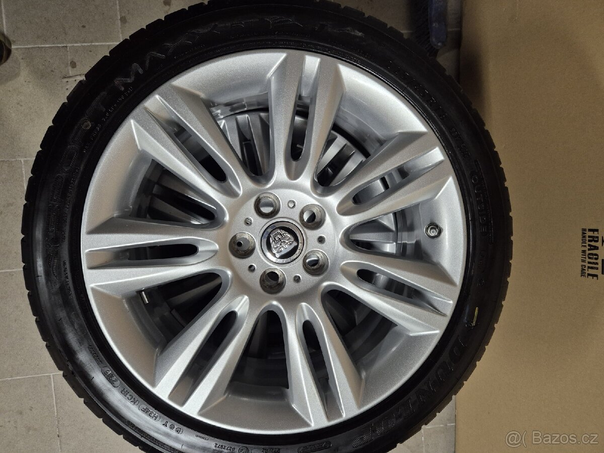 Alu kola Originál Jaguar XE 5x108 Dunlop 225/45/18 TPMS - 10