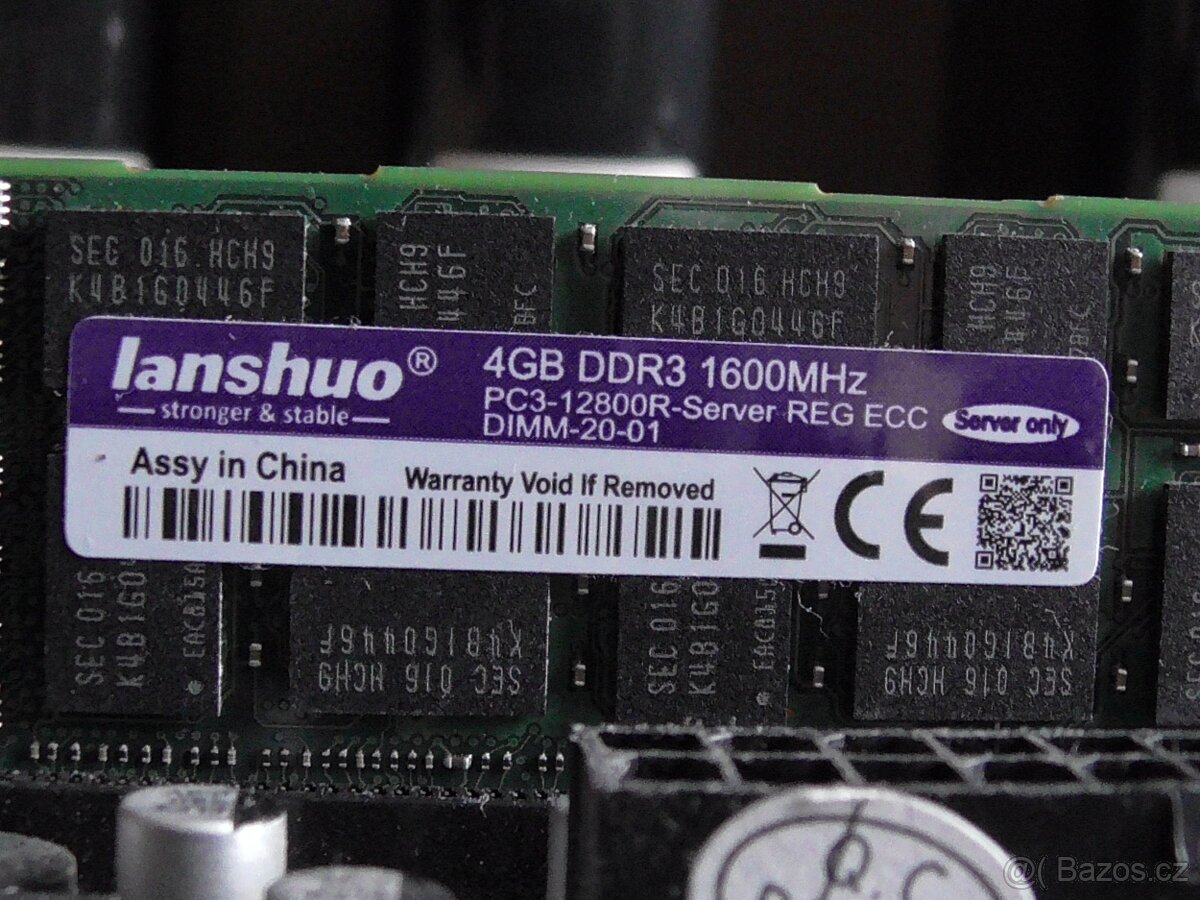 SET - Deska, CPU (Server), Ram (ECC), bez chladice (N7) - 10