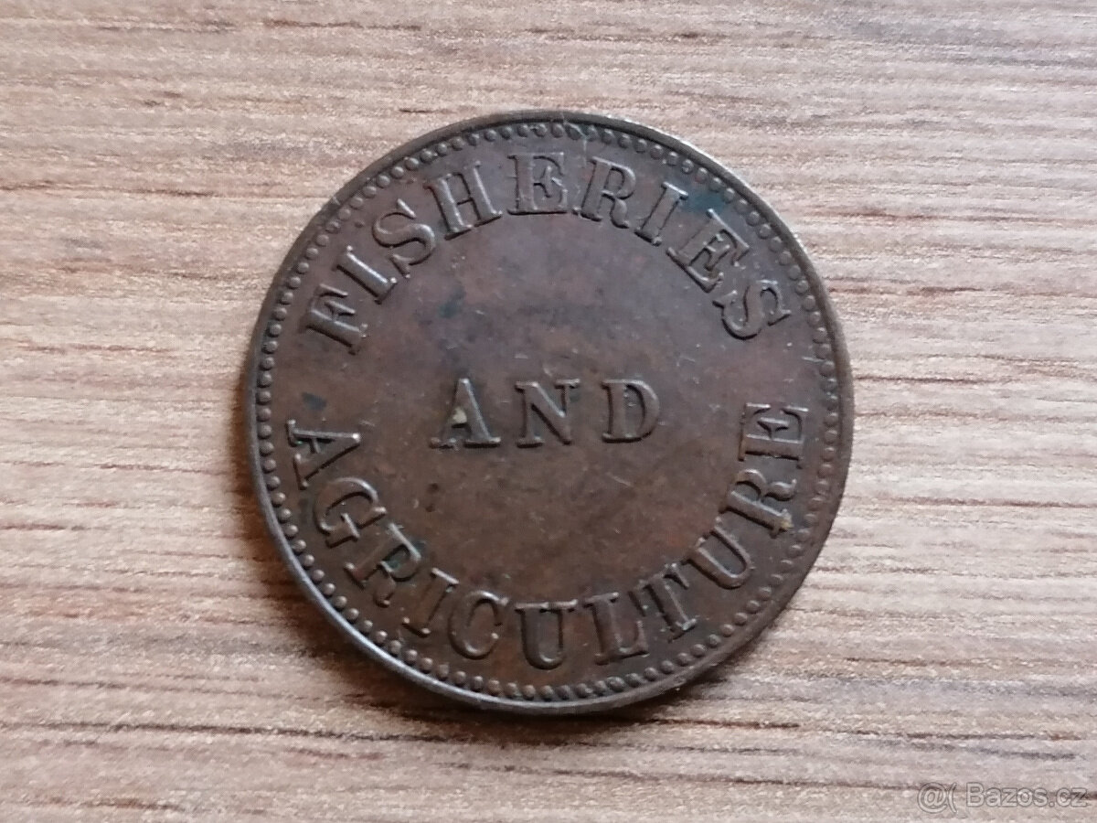 Koloniální mince kolonie Prince Edward Island Kanada Amerika - 10