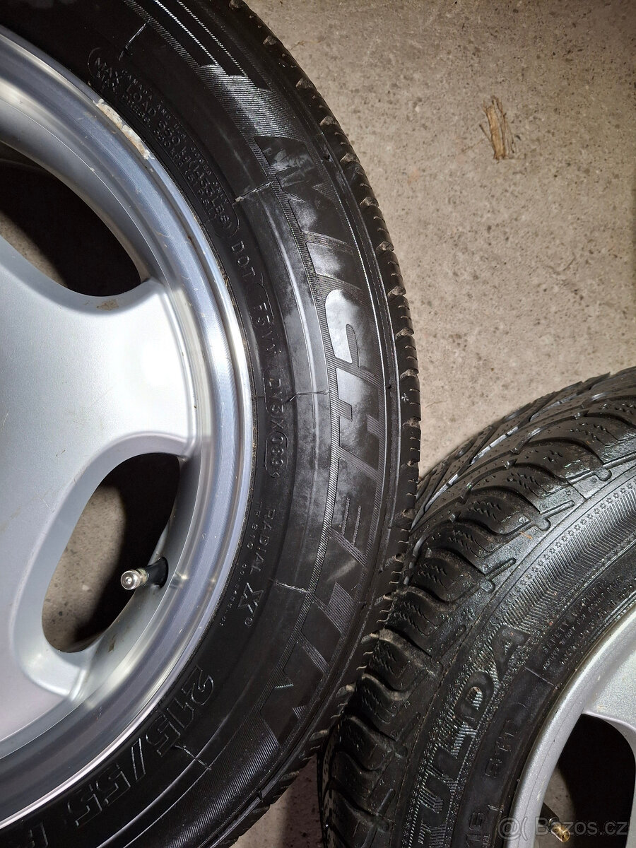 Alu kola mercedes benz složené ze dvou sad rozměry 7,5Jx16 - 10