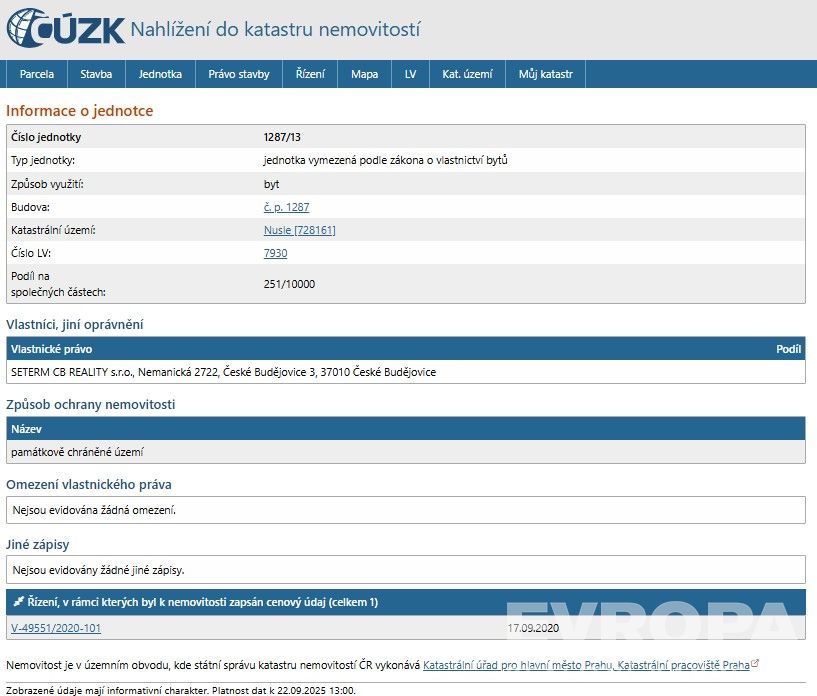 Pronájem bytu na Pankráci, 1+kk, 25m2 - 10