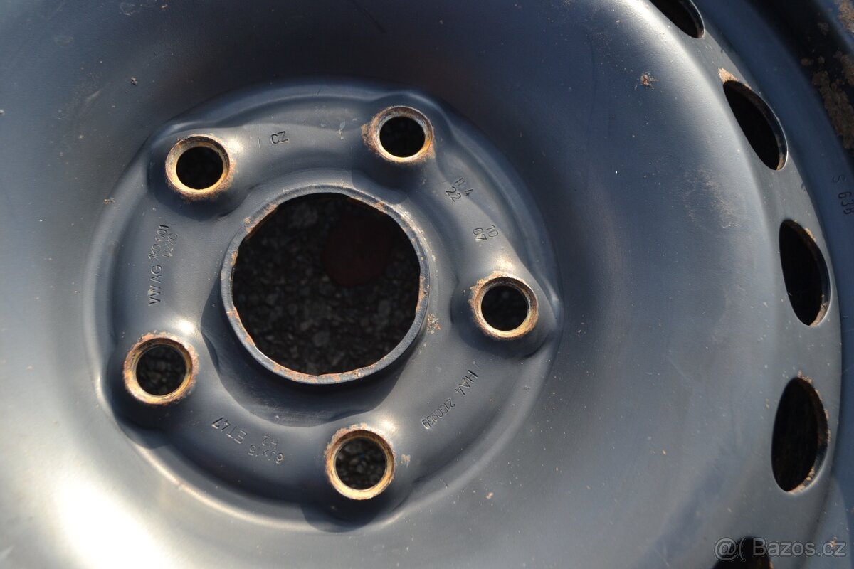 ZÁNOVNÍ sada 4ks zimní kola Š.Octavia II, III+ Michelin Alpi - 10