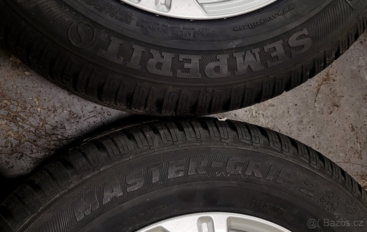 Ford Puma,16' alu disky,zimní pneu,nové Semperit - 10