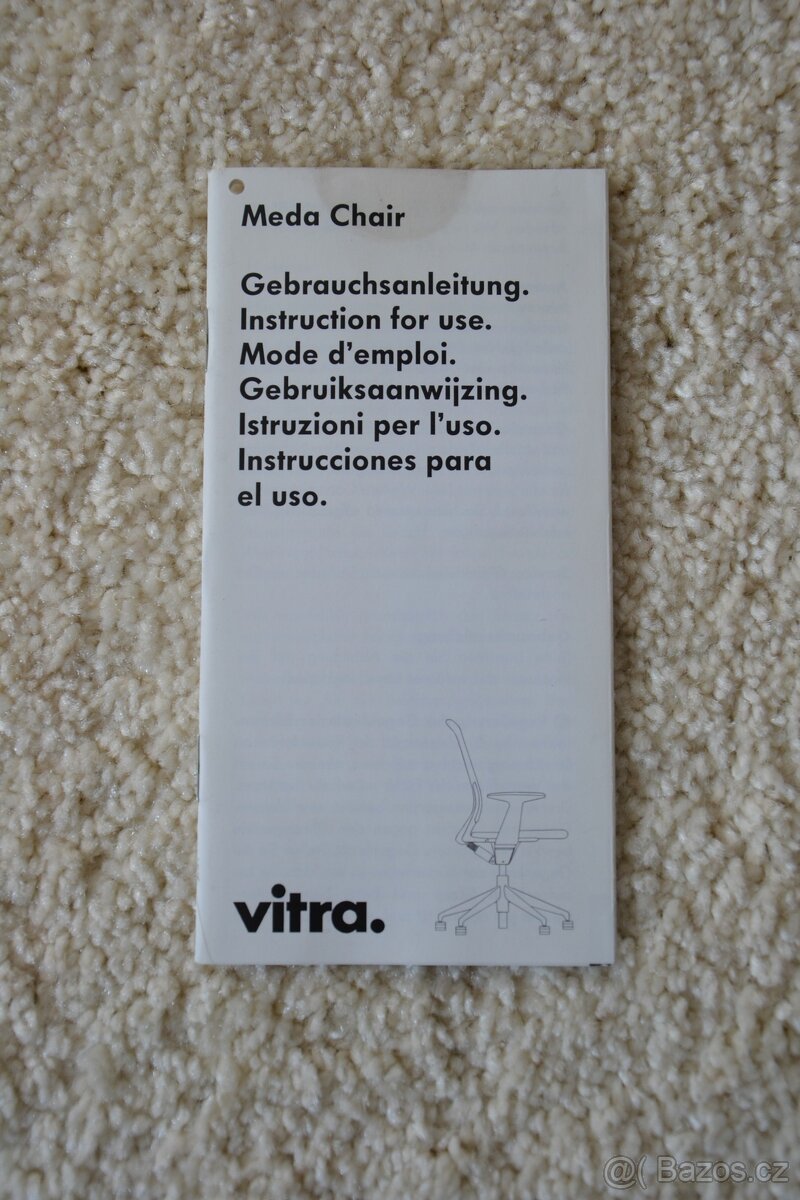 Kancelářská židle Vitra Alberto Meda Chair PC 43 000,- - 10