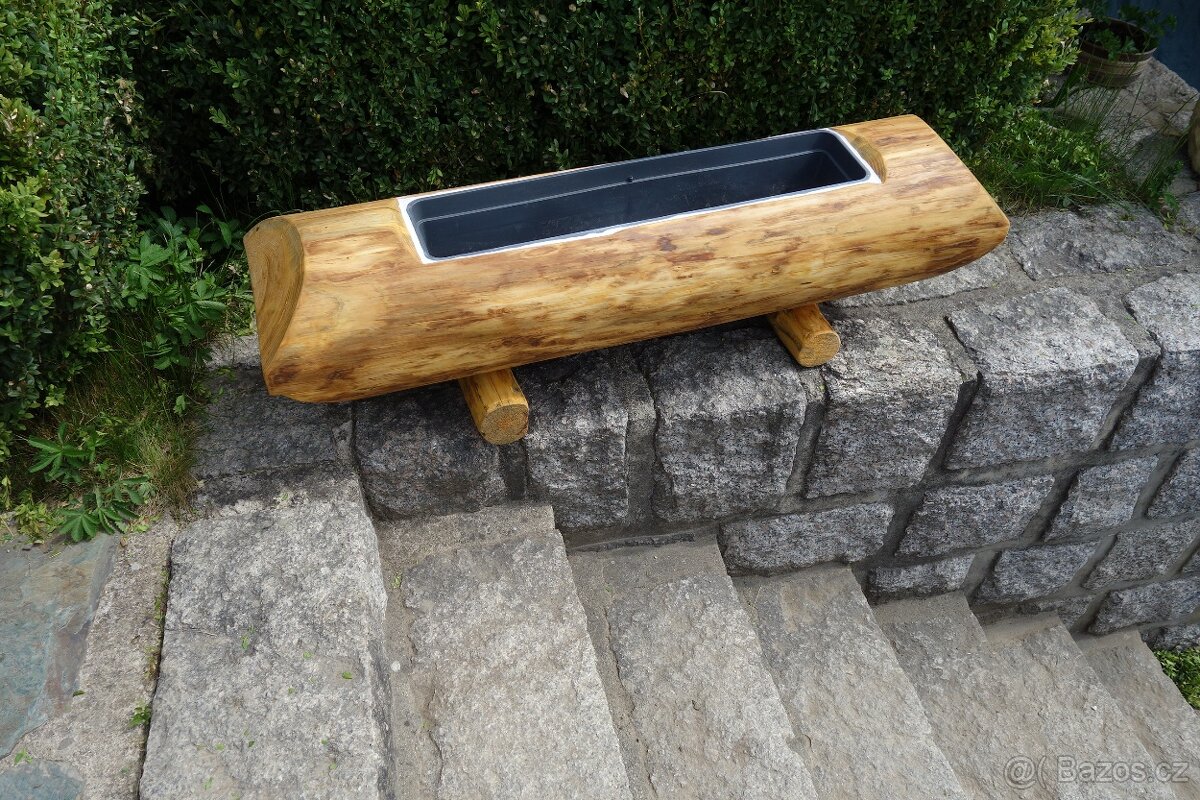 Dřevěné masivní koryto - 10