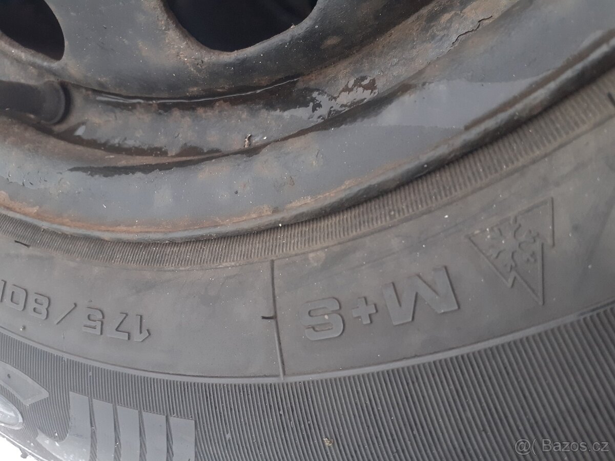 Vw,Škoda 5x100 zimní sada - 10