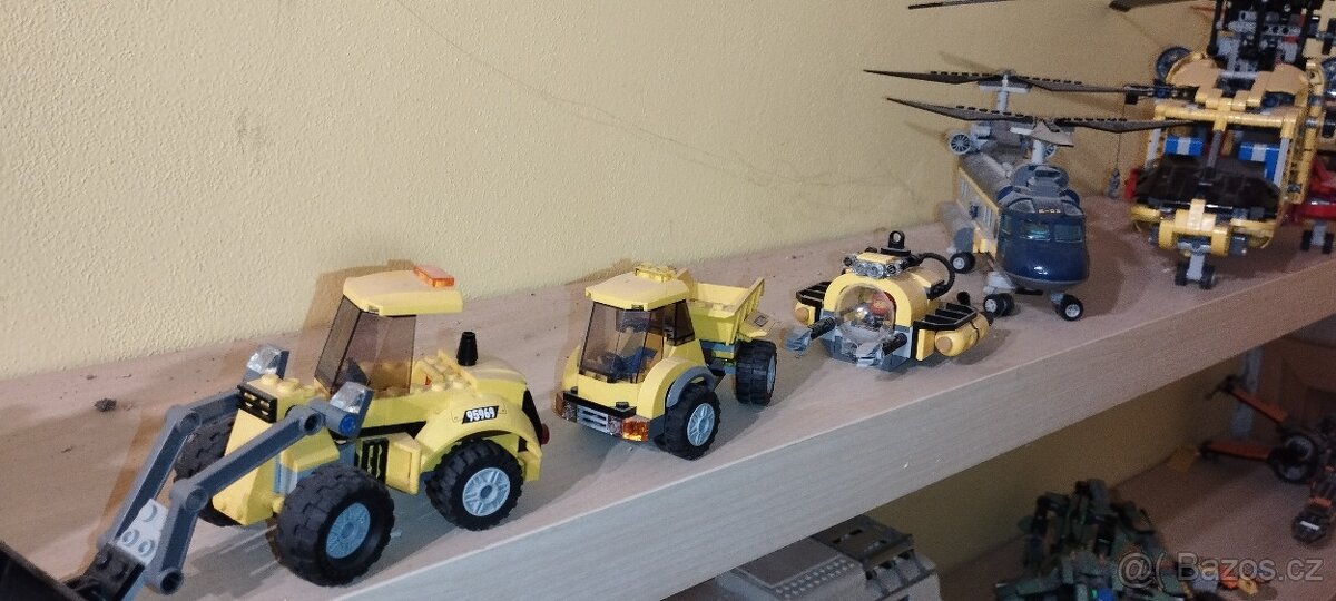 LEGO + figurky + návody + 5 kg kostek / Batman, Star Wars, C - 10