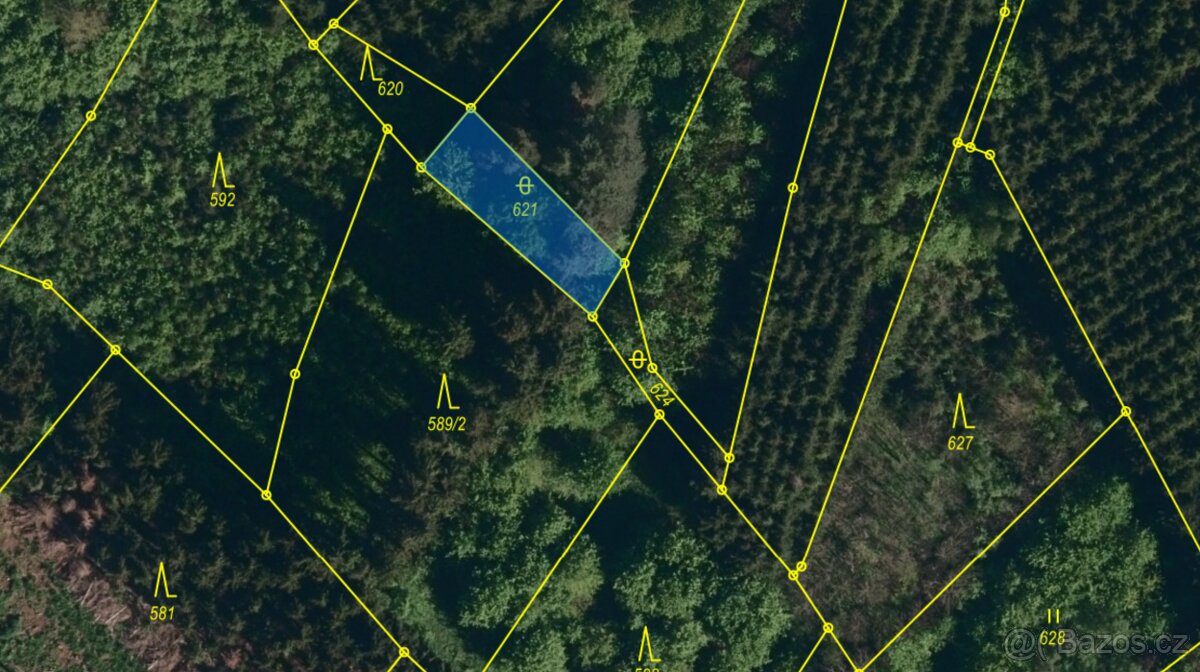 Prodej lesa Drnovice u Valašských Klobouk - 2294m2 - 10