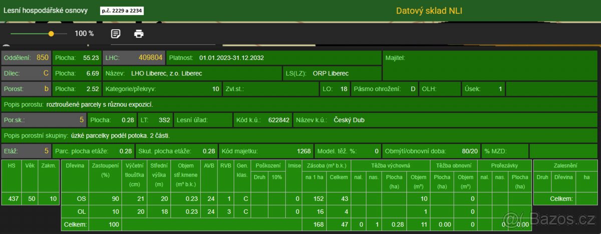 Prodám pozemky v katastrálním území Český Dub - 10