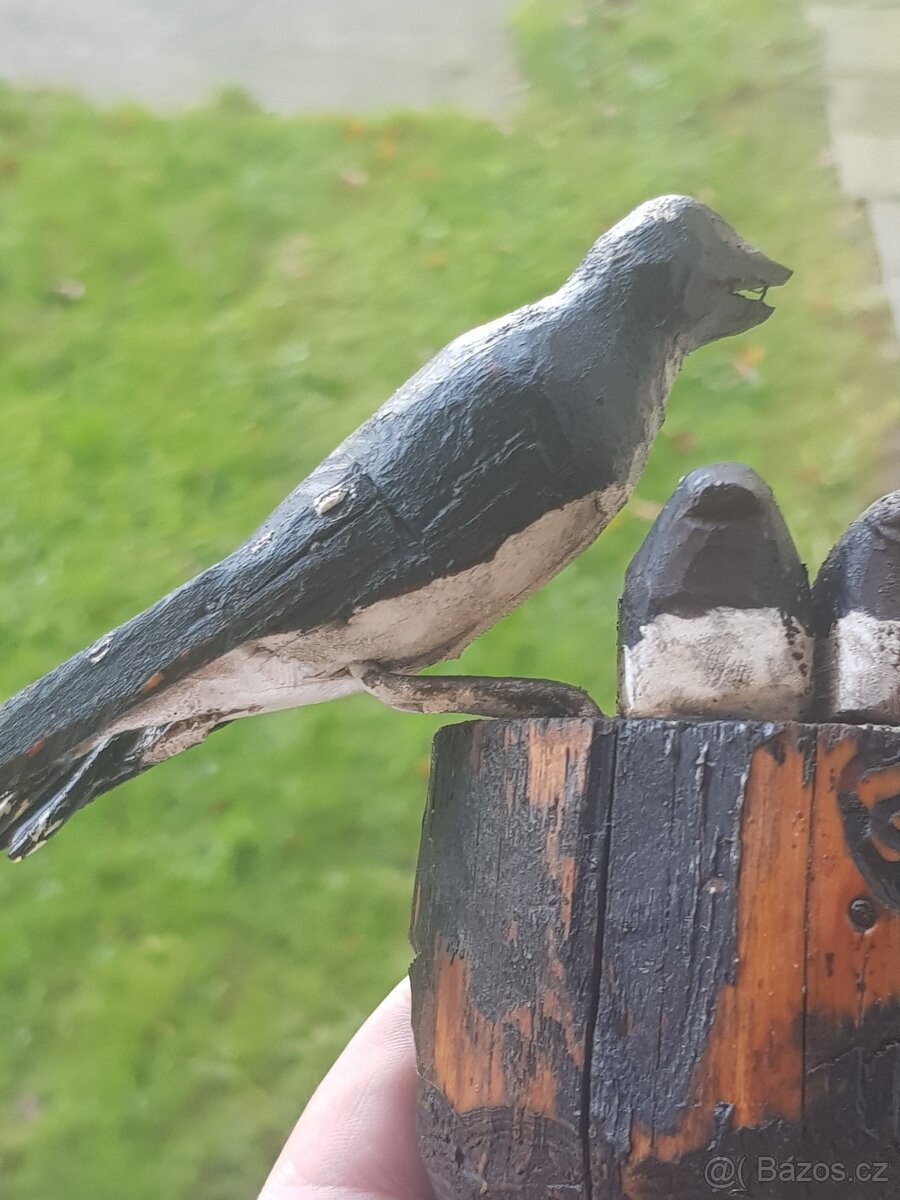 Starozitna drevorezba-vlaštovky. - 10