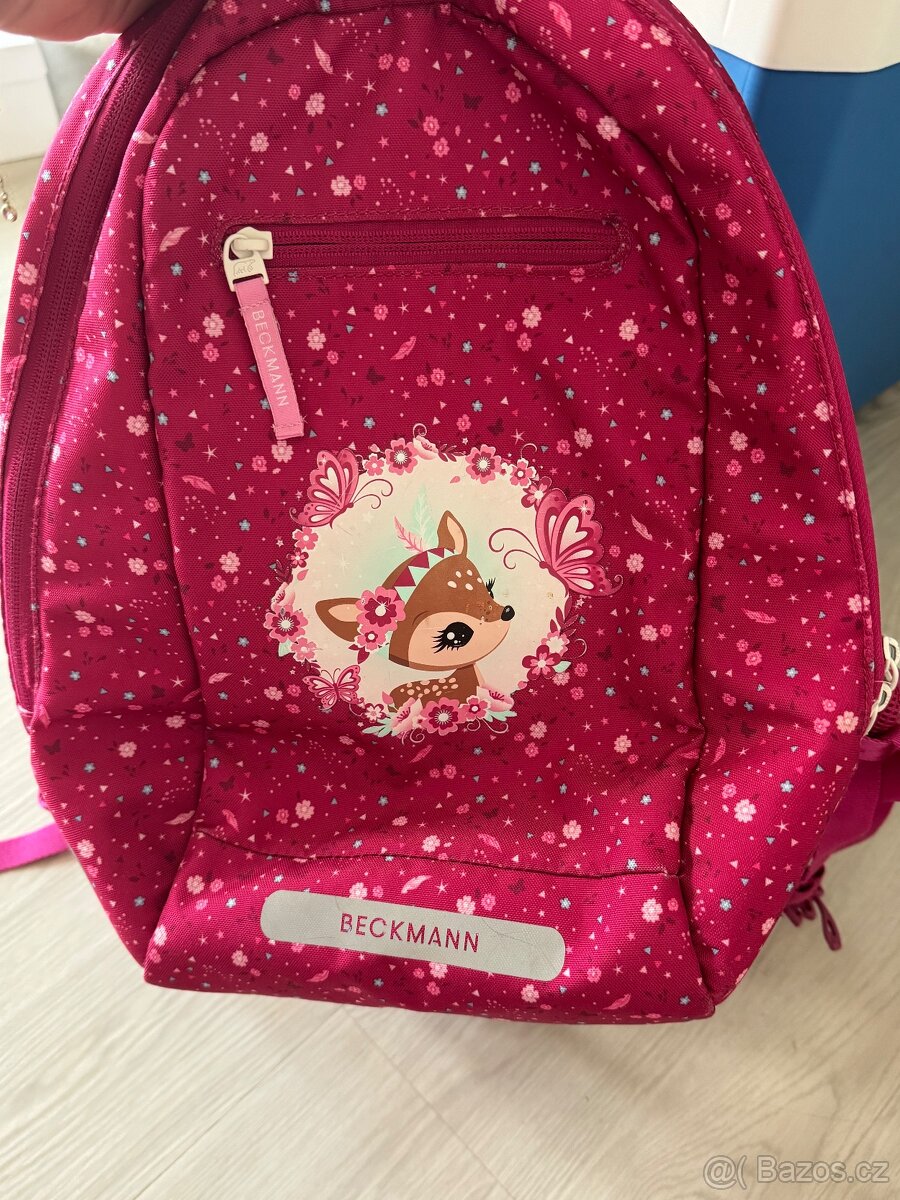 Beckmann školní aktovka/ set AIR RED FOREST DEER - 10