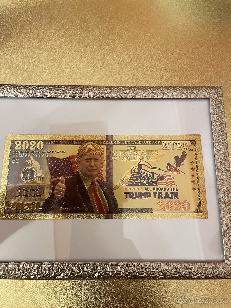 Zlatá bankovka různé druhy - 10