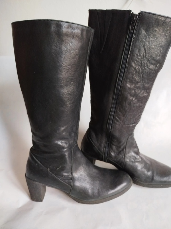 Kožené kozačky - 10