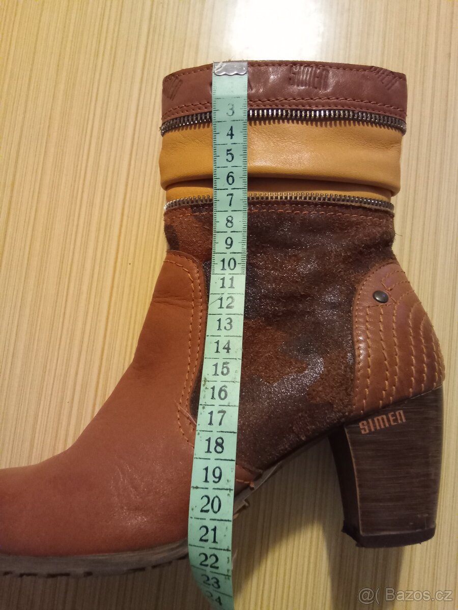 Kožené boty Simen, velikost 36 - 10