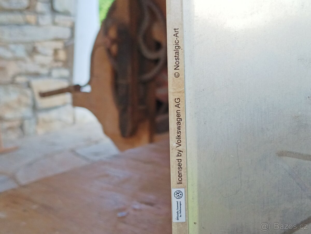 PLECHOVÁ CEDULE VW TRANSPORTER HIPPIES - 10