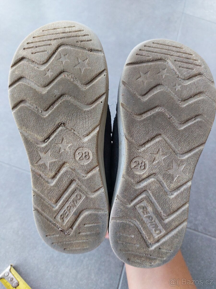 Celoroční chlapecké boty Ricosta Pepino Nemo šedé v. 28 - 10