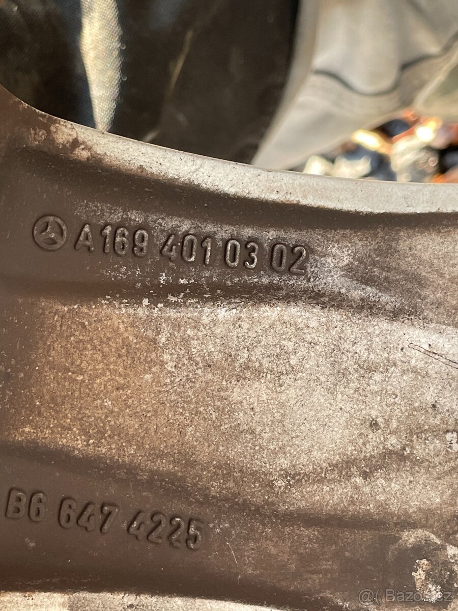 Mercedes w245 w169 sada letní kola alu disky 205 55 16 - 10