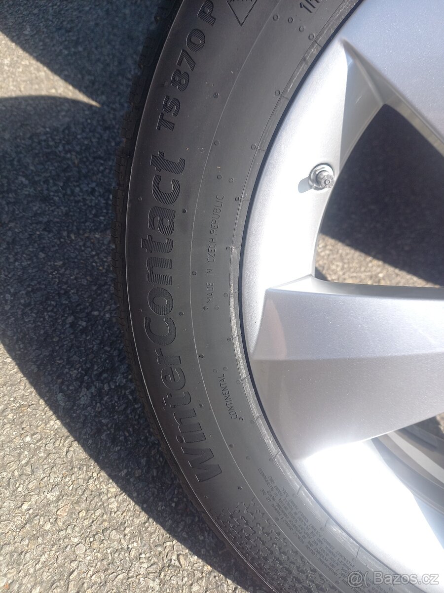 Š.Kodiaq,(2)/VW Tiguan-NOVÁ zimní Alu sada s TPMS-215/65R17. - 10