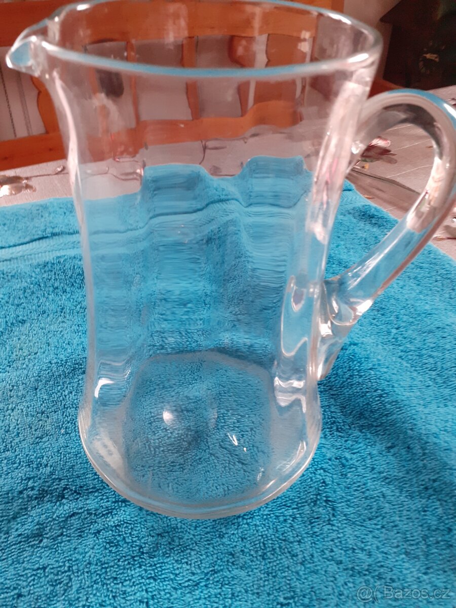 Starožitné mísy,broušené misky - 10