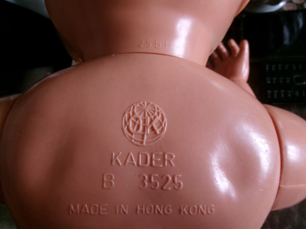 Velká retro panenka zn.KADER 65 cm - 10