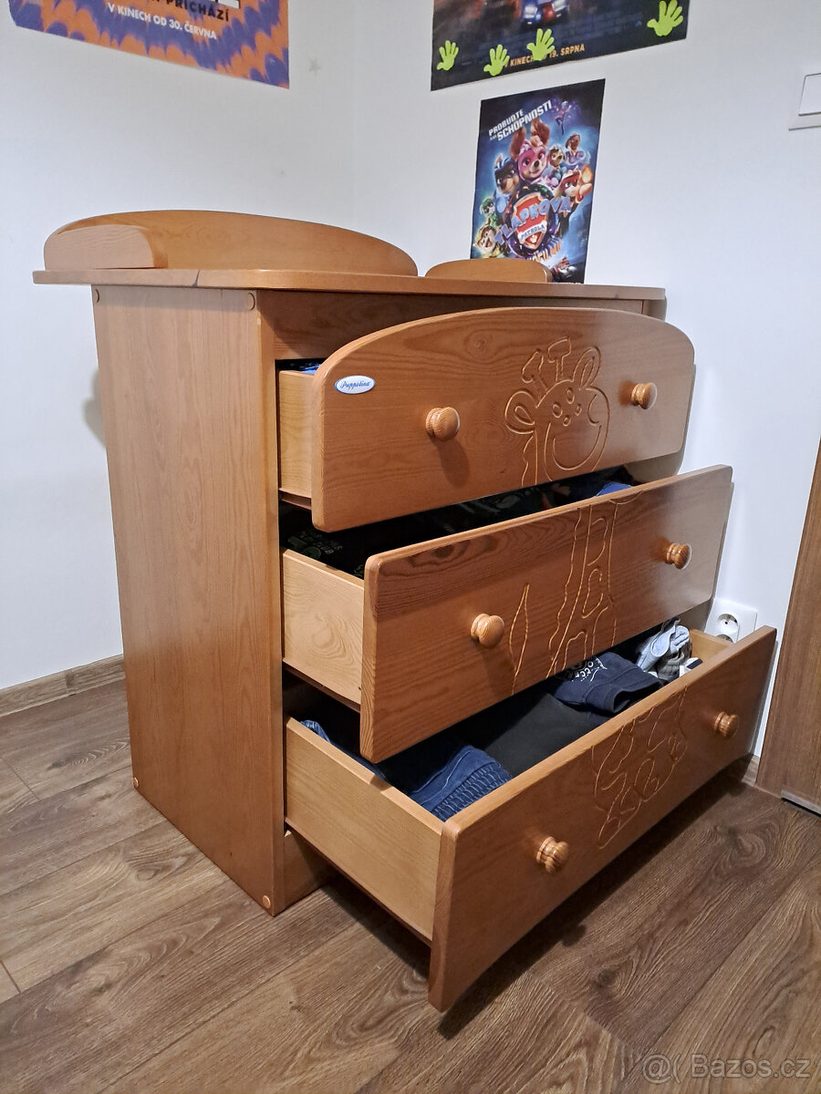 postýlka, pult a skříň Puppolina Olina - 10