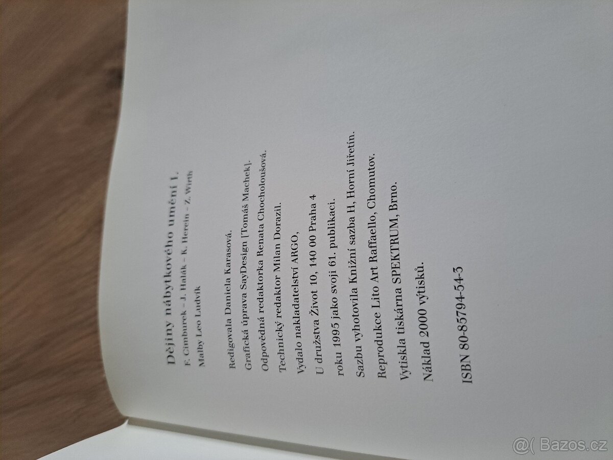 Dějiny nábytkového umění 1 - 10