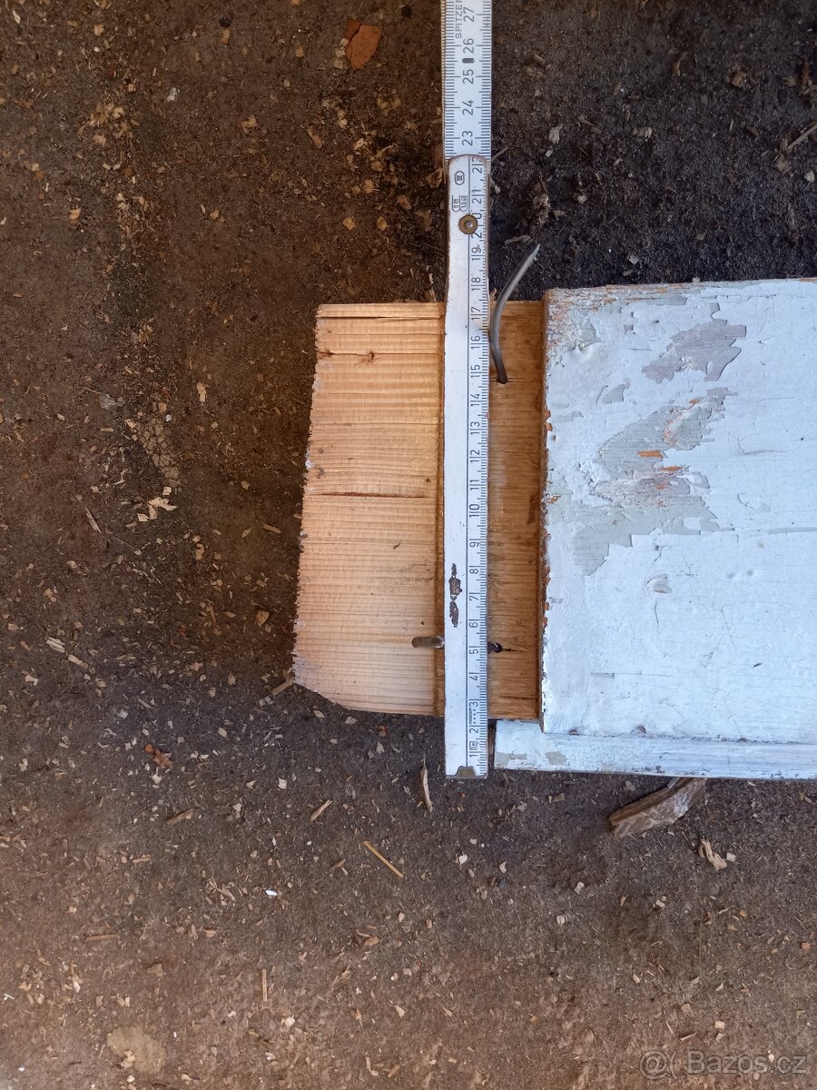 dveře s obálkou, masív, zdravé, světlost cca 111x188 - 10