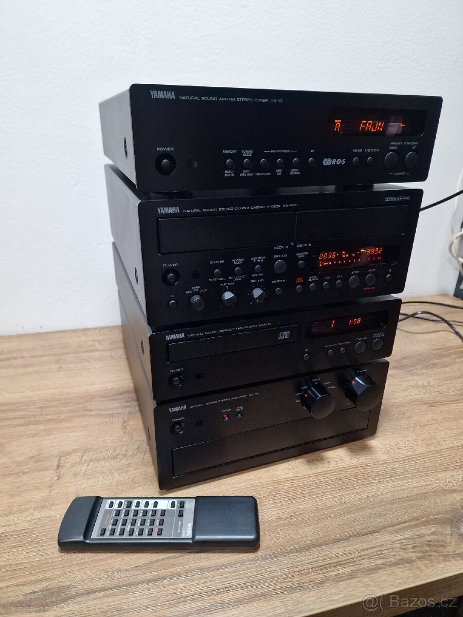 Yamaha hifi sestava AX-10 KX-10 CDX-10 TX-10 kompletní - 10