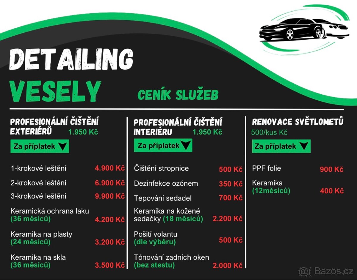 Profesionální autodetailing – více než 100 aut za mnou ✨🛡️ - 10