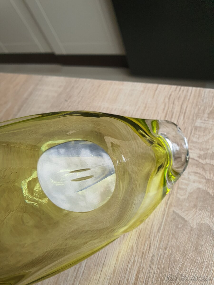 Hutní sklo Žardiniéra, miska - 10