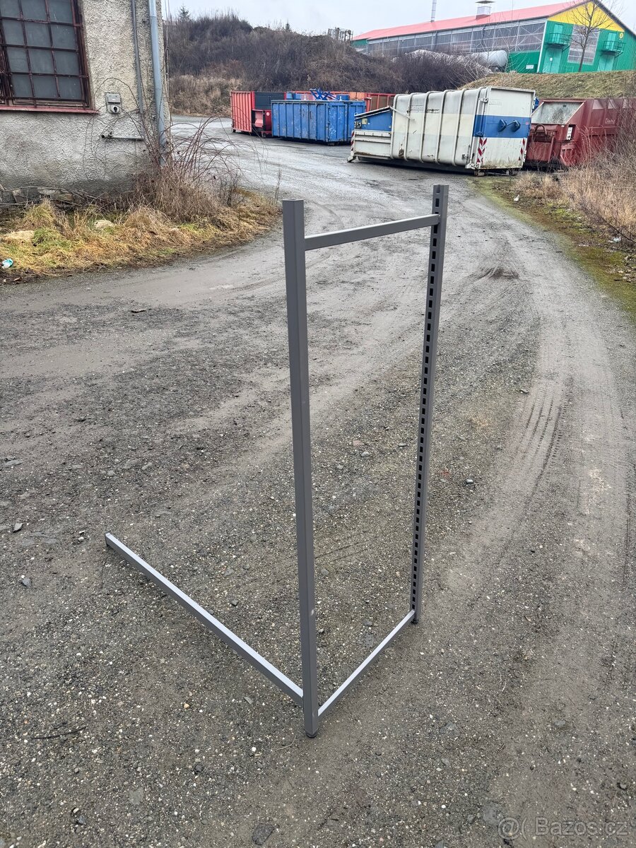 prodejni regál kovový (nový) - 10