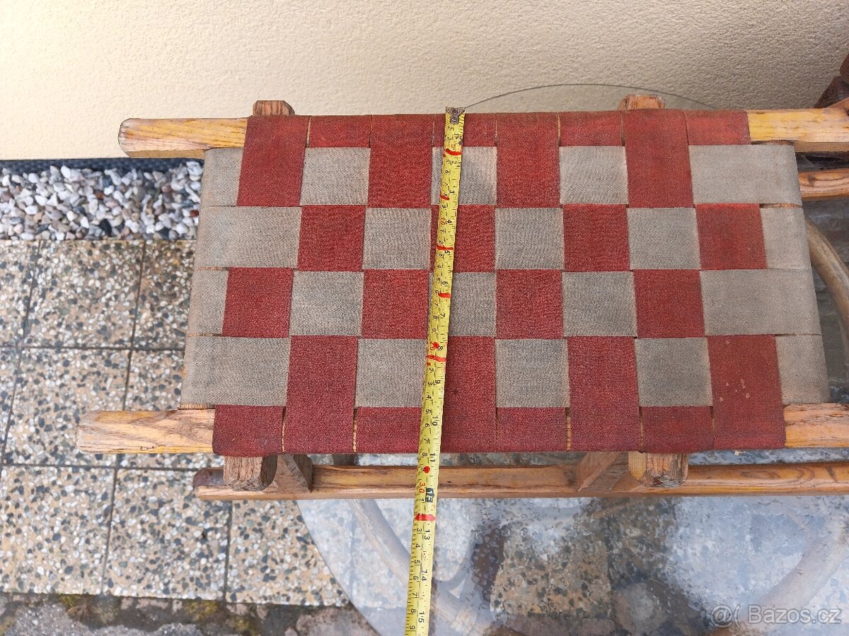 Staré dřevěné sáně. - 10