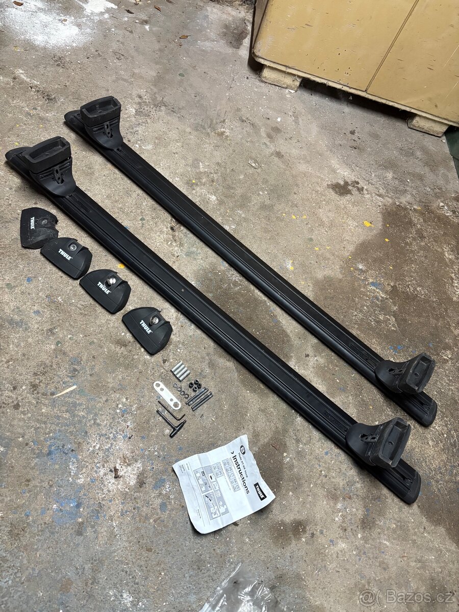 Prodám příčníky THULE na subaru forester 2011+ - 10