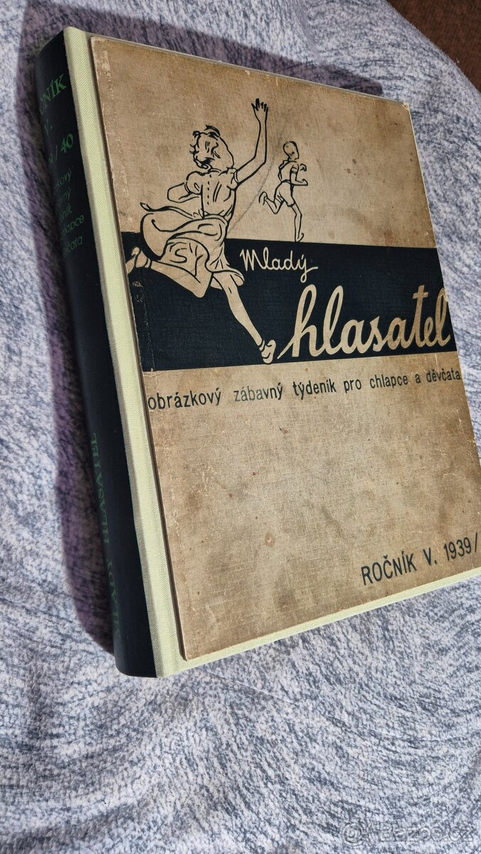 Mladý hlasatel 1939/40 V ročník Rychlé Šipy - 10