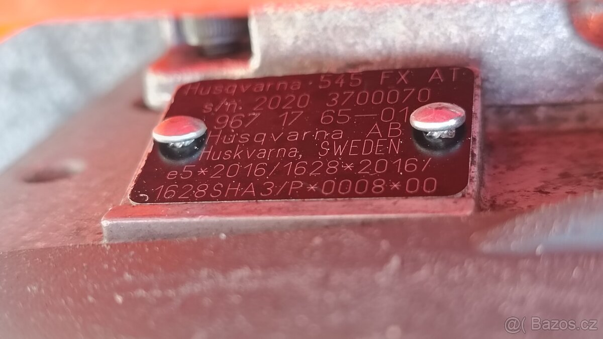 Benzínový křovinořez Husqvarna 545FX 545FXT 2,9 KM 2021 - 10
