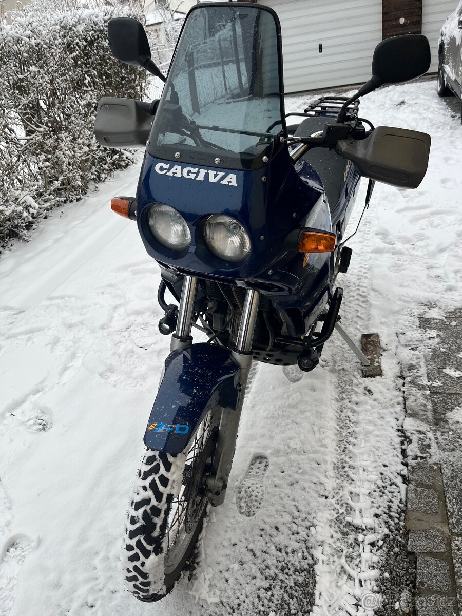 Cagiva Elefant 750 motor Ducati - 10