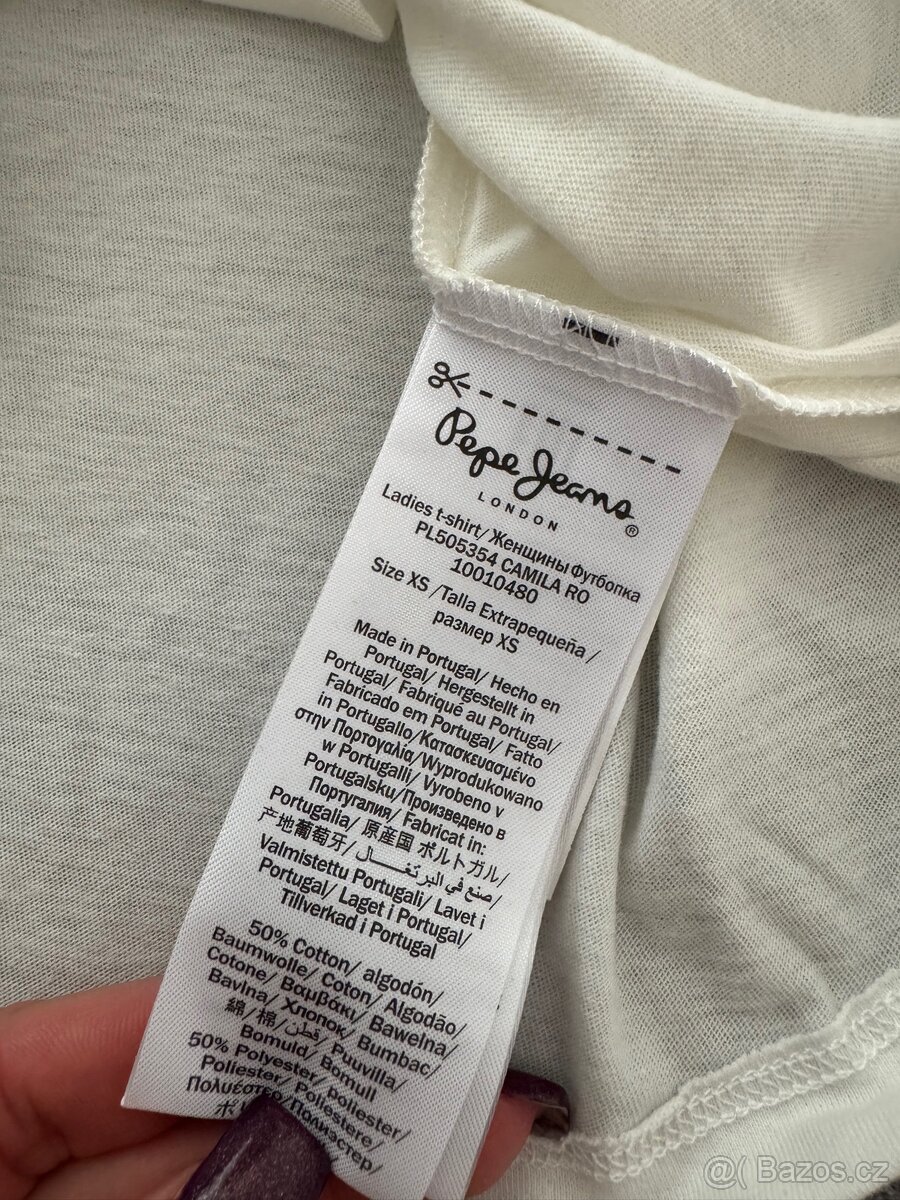 Nové dámské tričko Pepe Jeans vel. XS/S - 10